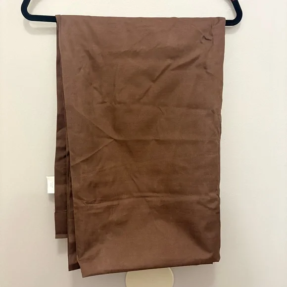 Blackout energy saving Brown Curtain Panel - Picture 2 of 6